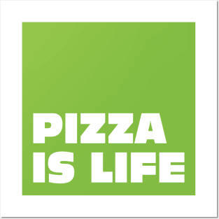 Green Pizza is Life Posters and Art